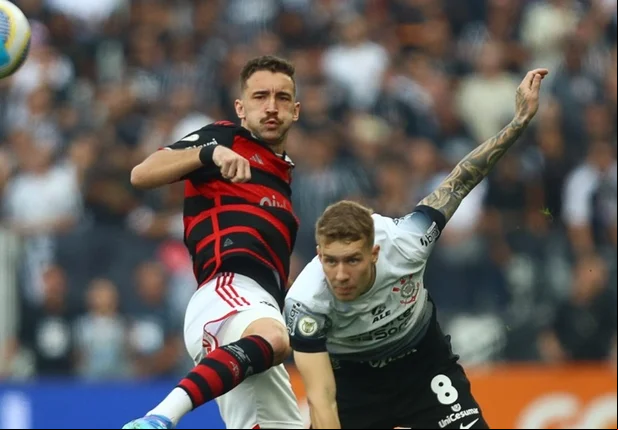 Duelo entre Corinthians e Flamengo