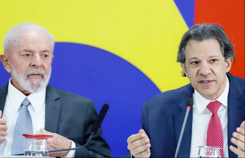 Lula e Fernando Haddad