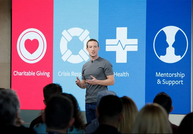 Mark Zuckerberg, proprietário do Facebook,