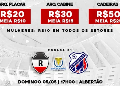 Venda de ingressos nesta quinta-feira